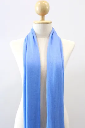 100% Cashmere Dodger Blue Pashmina Shawl/Scarf