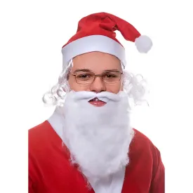 Adults Santa Hat Hair Beard Glasses Christmas Party