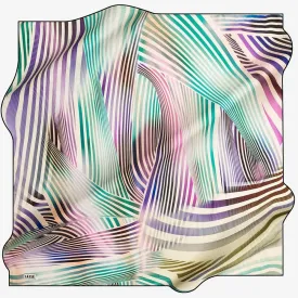 Aker Luxury Striped Silk Wrap Kinrara No. 51