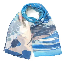 Beach Please Scarf - (50x180cm)