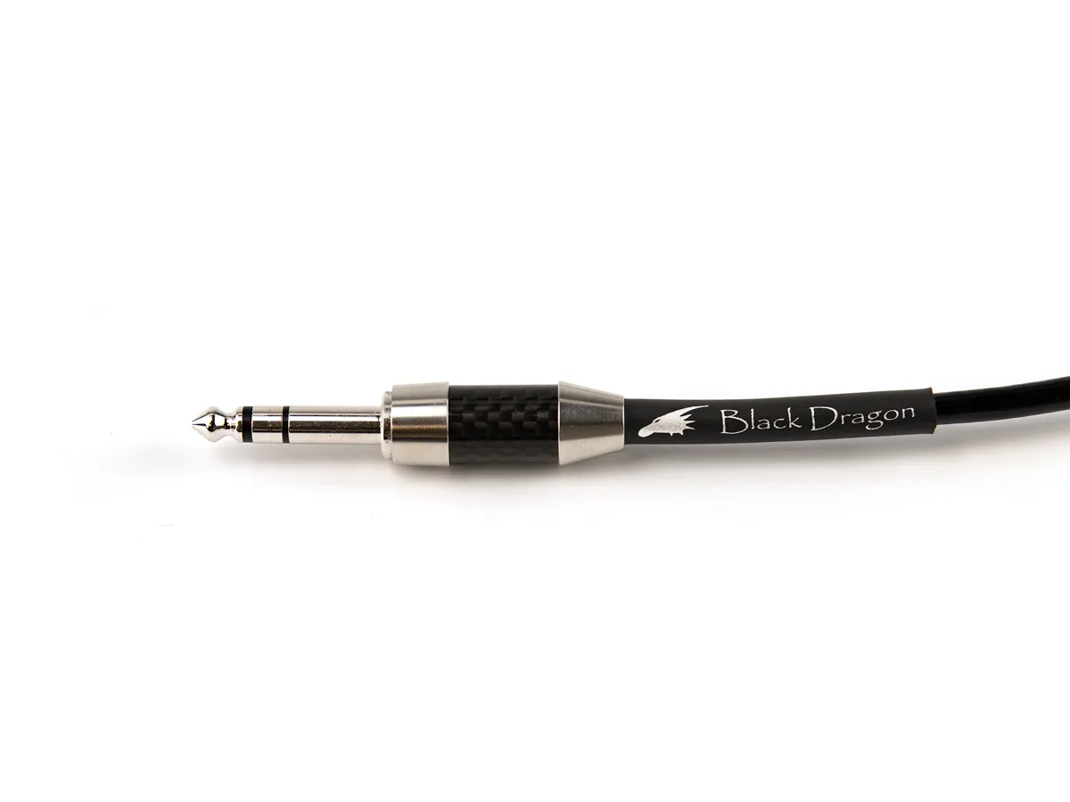 Black Dragon Premium Cable for ZMF Headphones