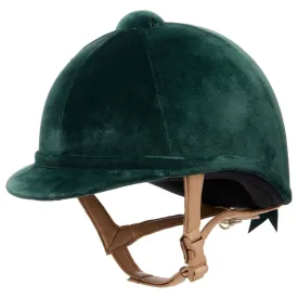 Charles Owen Hampton Velvet Riding Hat - Green