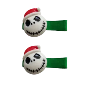 Christmas Hair Accessories - Santa's Skull Face