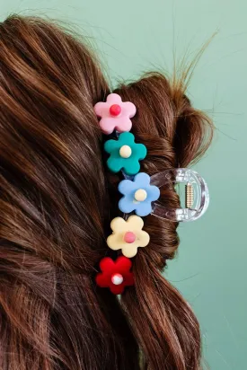 Colorful Flower Claw Clip | PRE ORDER