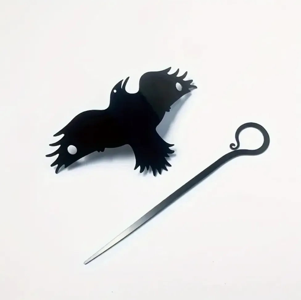 Crow Hair Pin