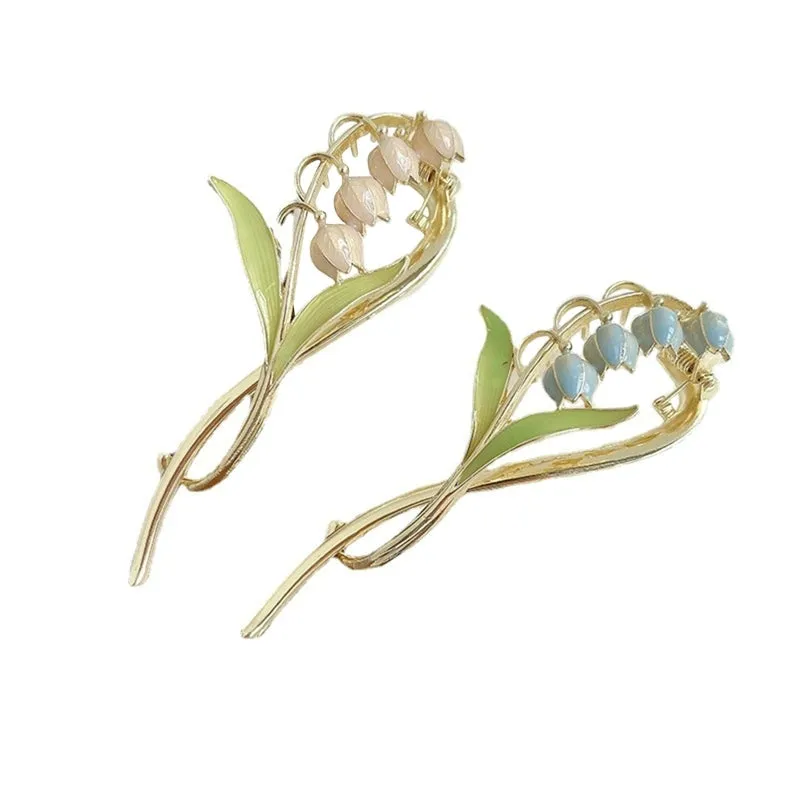 Dainty Floral Hair Claw Clip