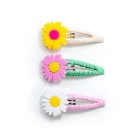 Daisy Snap Hair Clips by Lilies & Roses - Sold separately