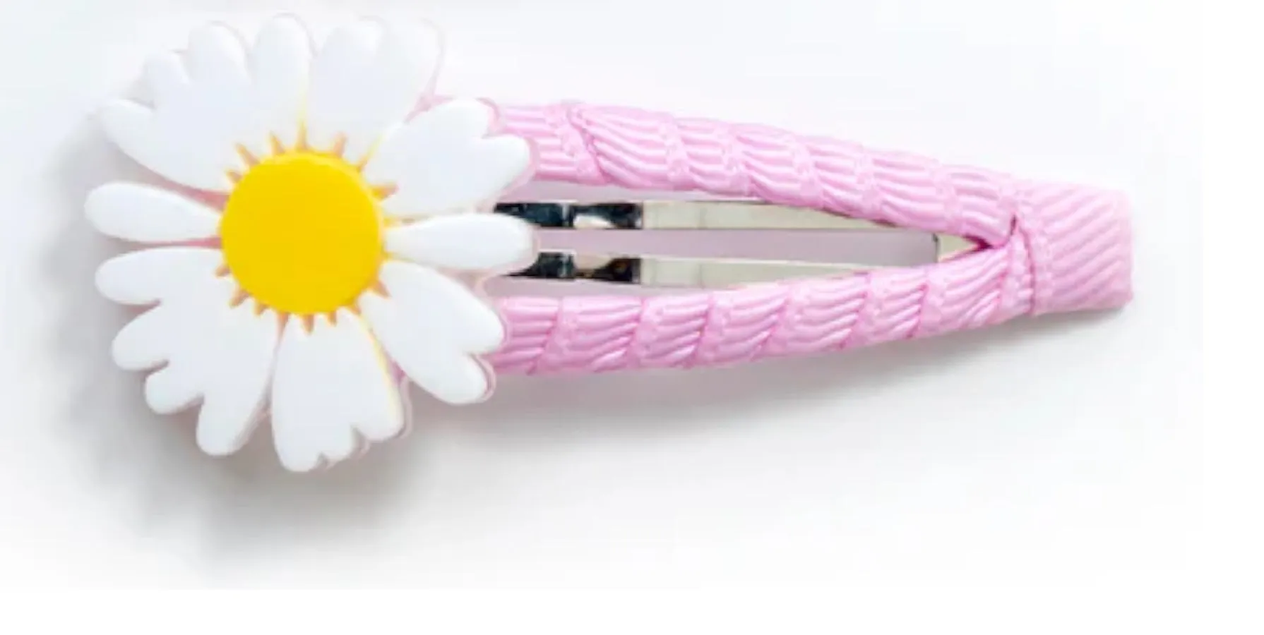 Daisy Snap Hair Clips by Lilies & Roses - Sold separately