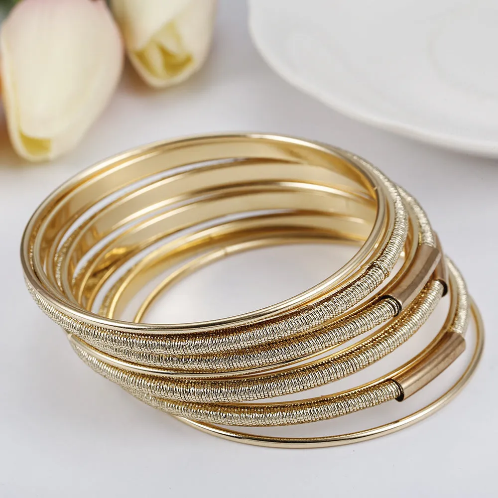 Daring Diva Multi-layer Bracelet Set for Stylish Accessories