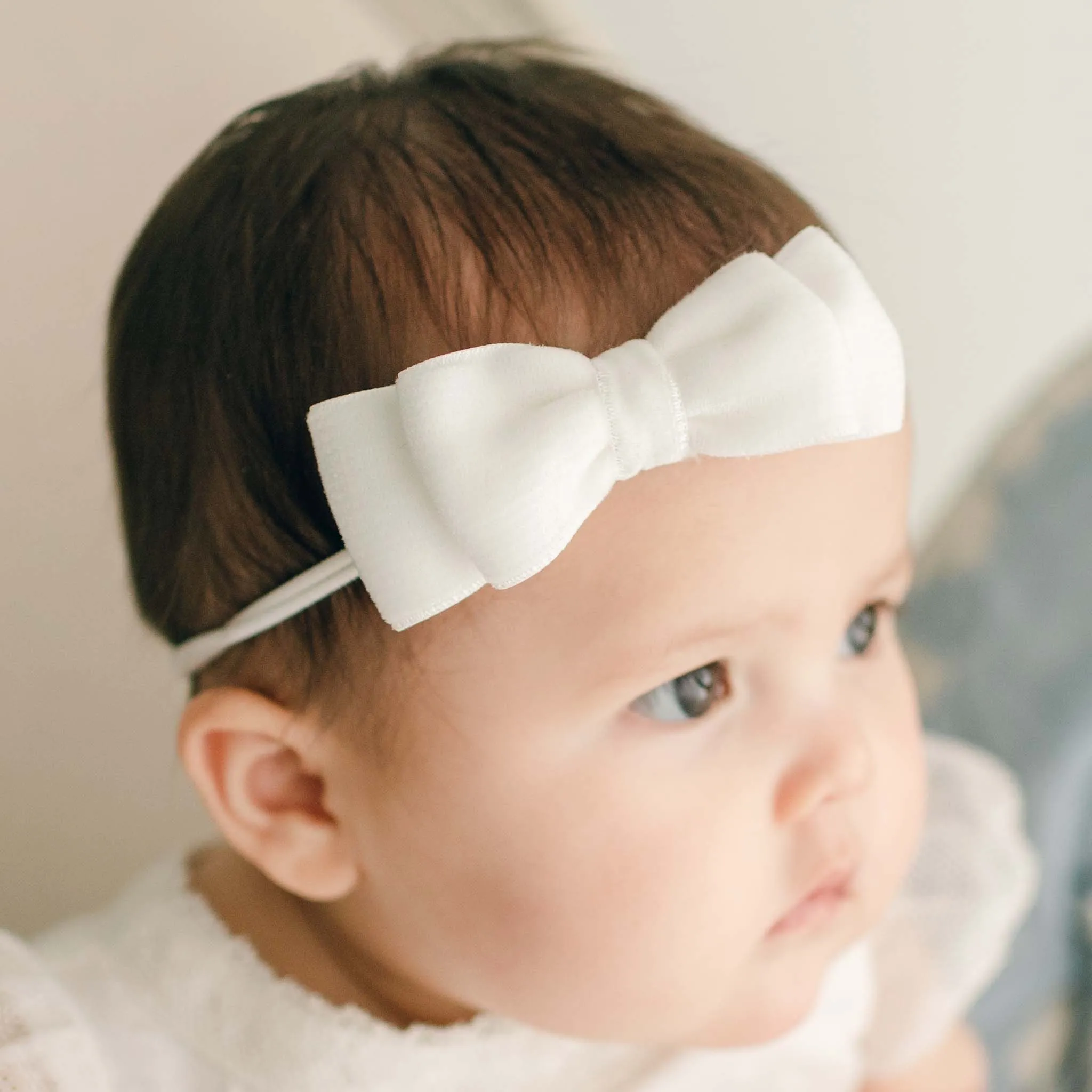 Emily Velvet Bow Headband