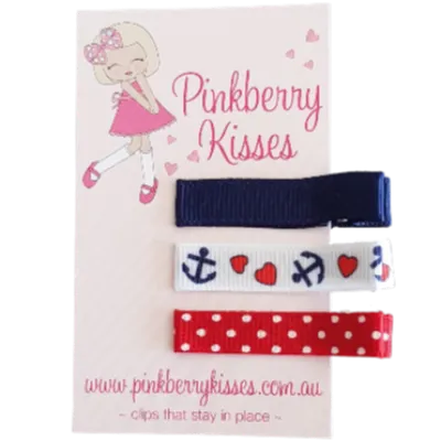 Everyday Non Slip Hair Clips - Ahoy There Sailor