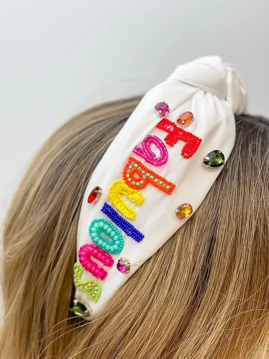 'Fabulous 40' Embellished Headband