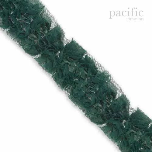 Frayed Chiffon Grass Trim : 330065TR (Multiple Colors/ 2 Sizes)