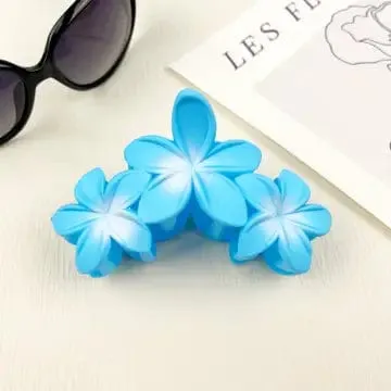 Hawaiian Floral Hair Clips