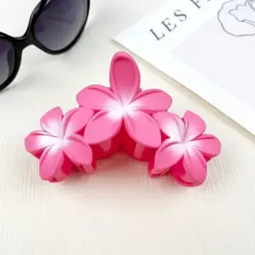 Hawaiian Floral Hair Clips