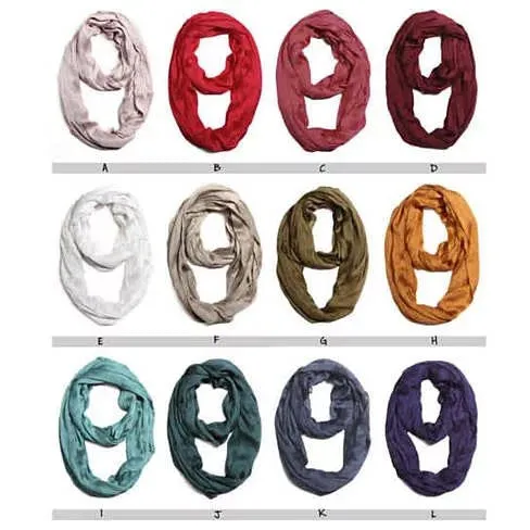 Infinity Eternity Scarf Lustrous and Luxurious