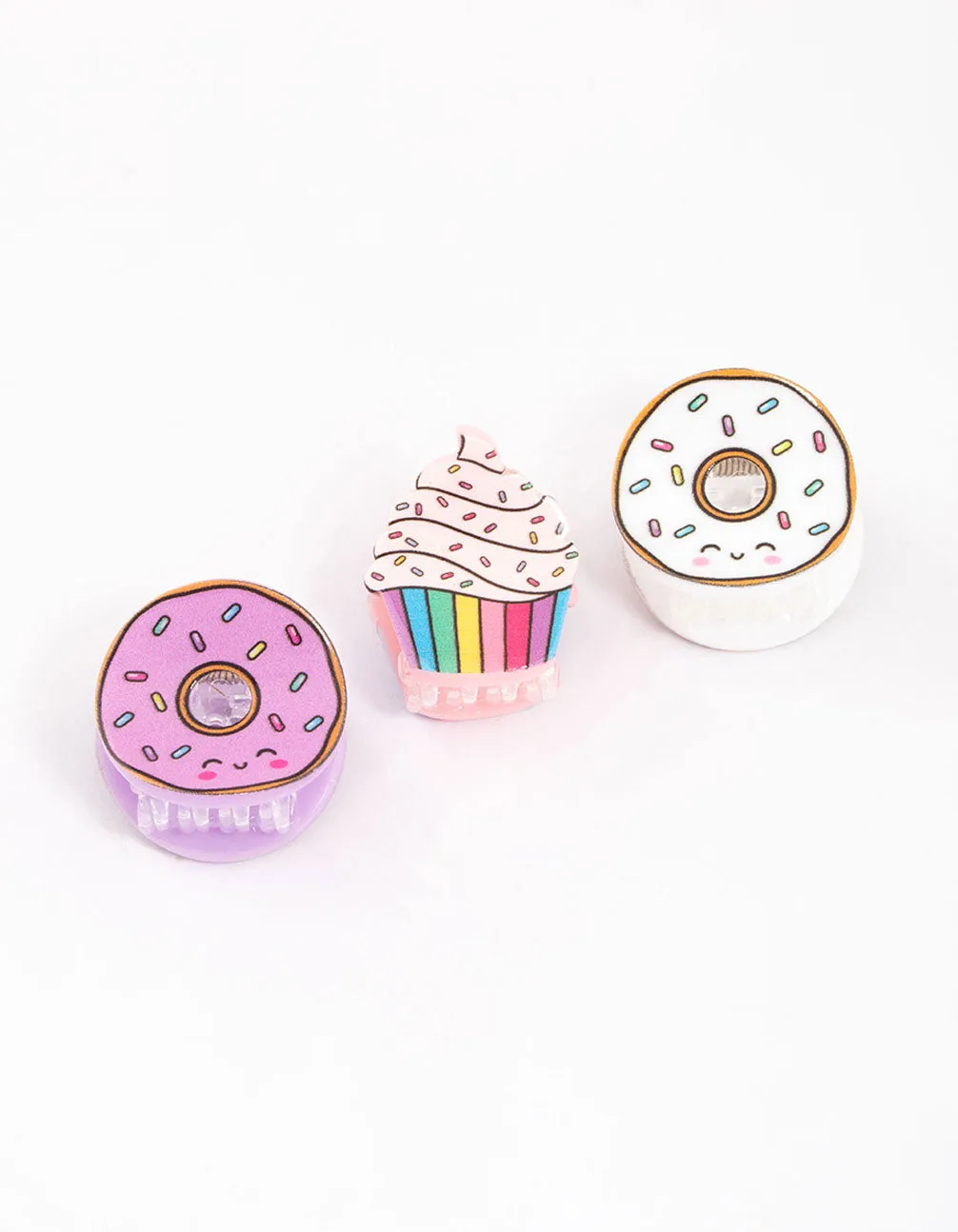 Kids Donut Hair Claws Pack