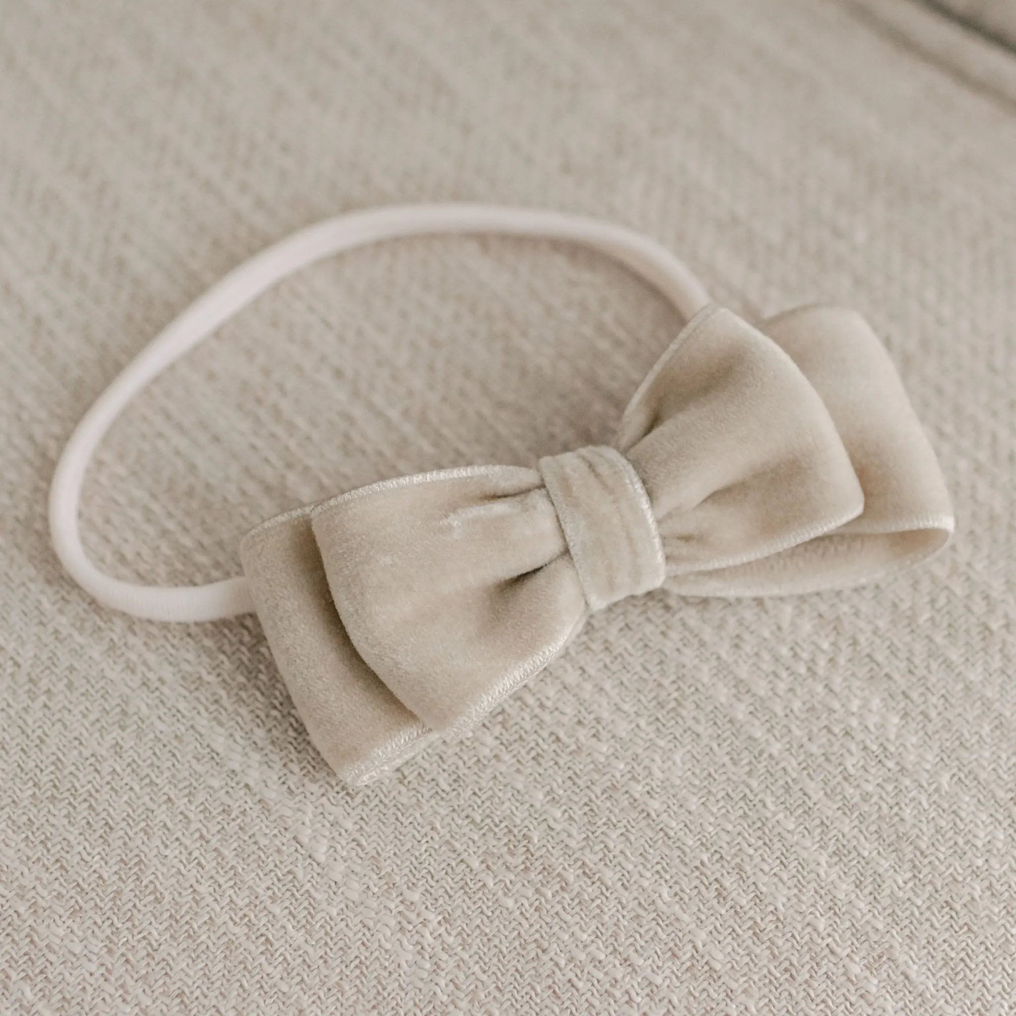 Kristina Velvet Bow Headband