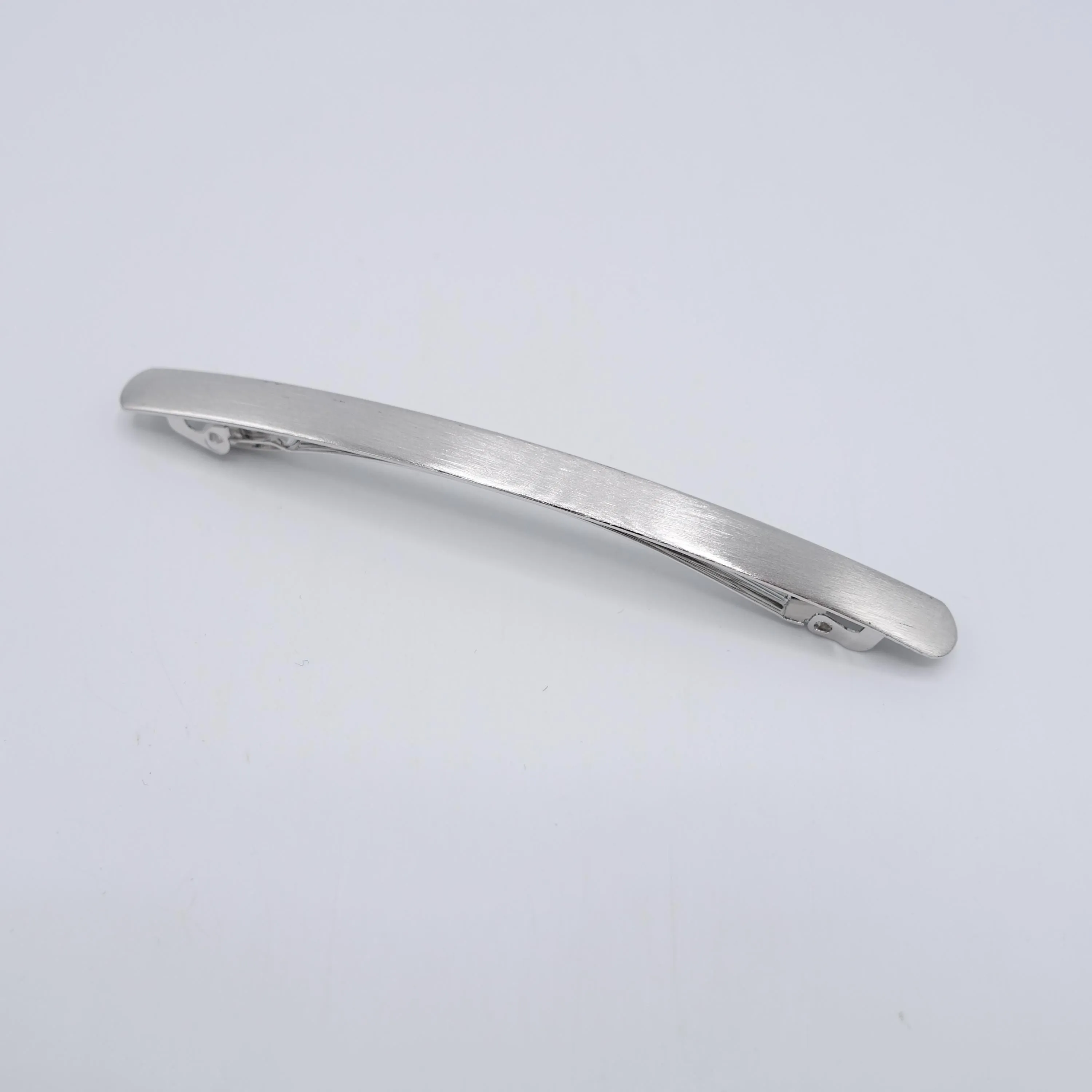 metal hair barrette, minimalist hair barrette, simple hair barrette for women