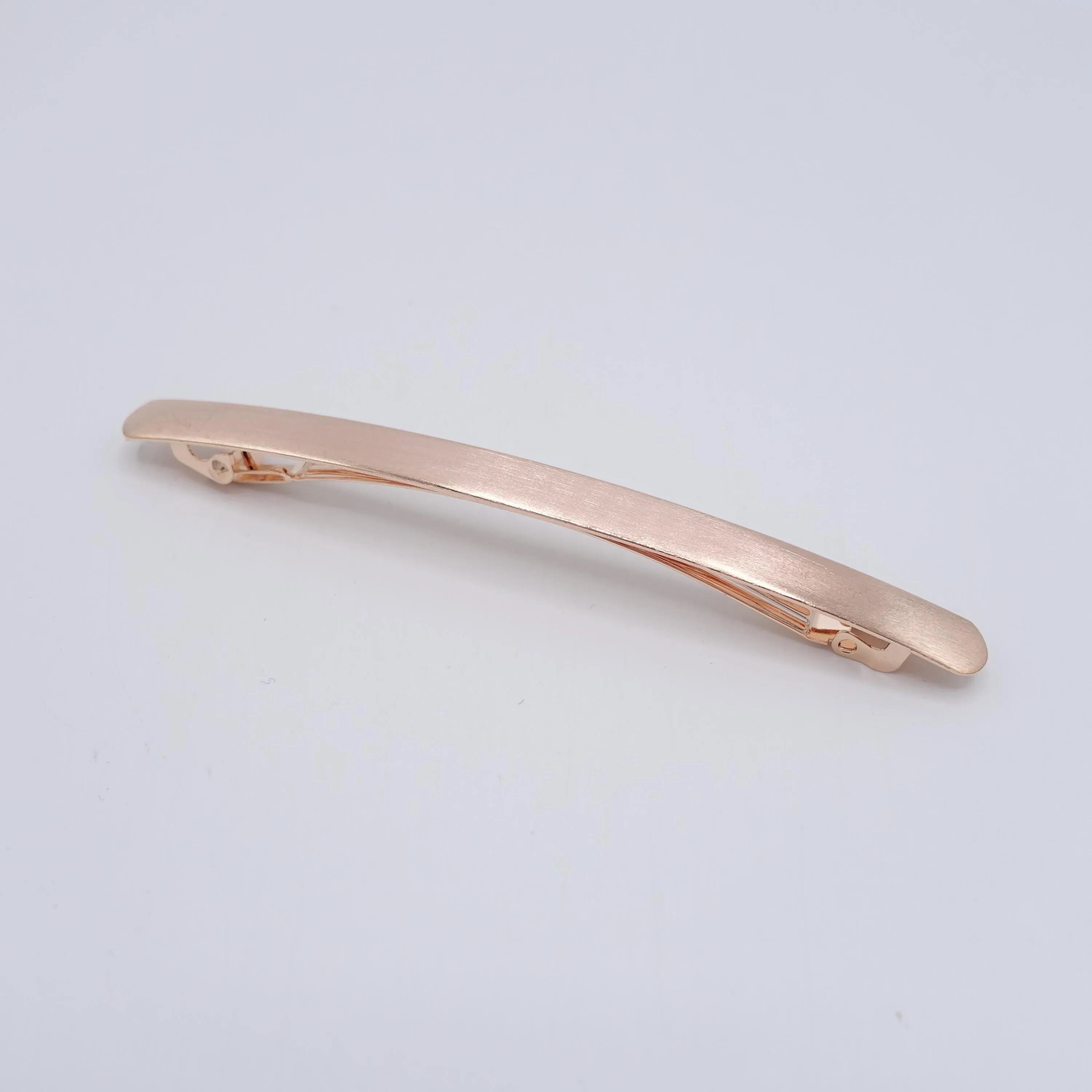 metal hair barrette, minimalist hair barrette, simple hair barrette for women