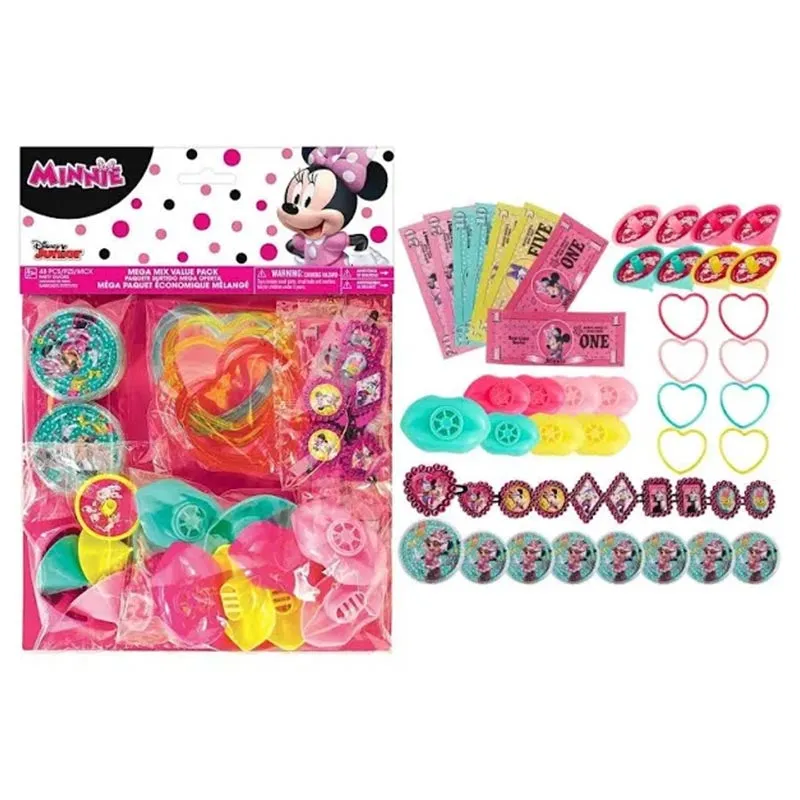 Minnie Mouse Mega Mix Favour Pack - 48 Pc