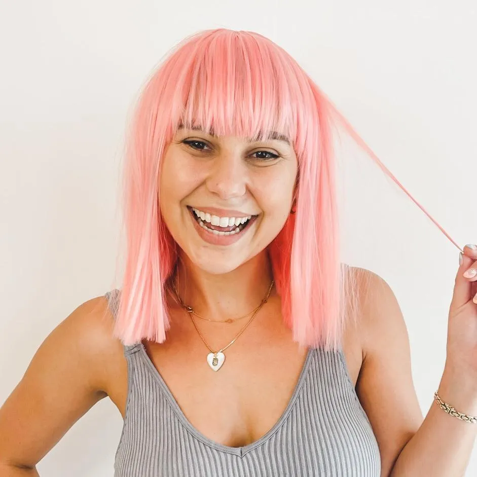 Neon Pastel Bachelorette Party Wigs