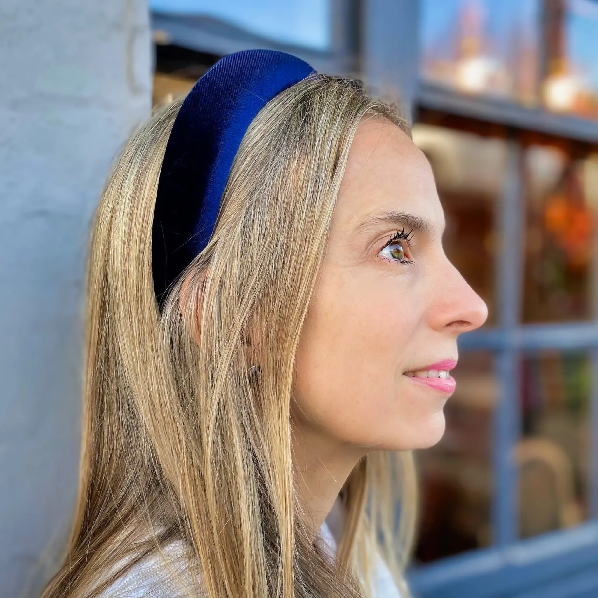 Padded Headband in Velvet