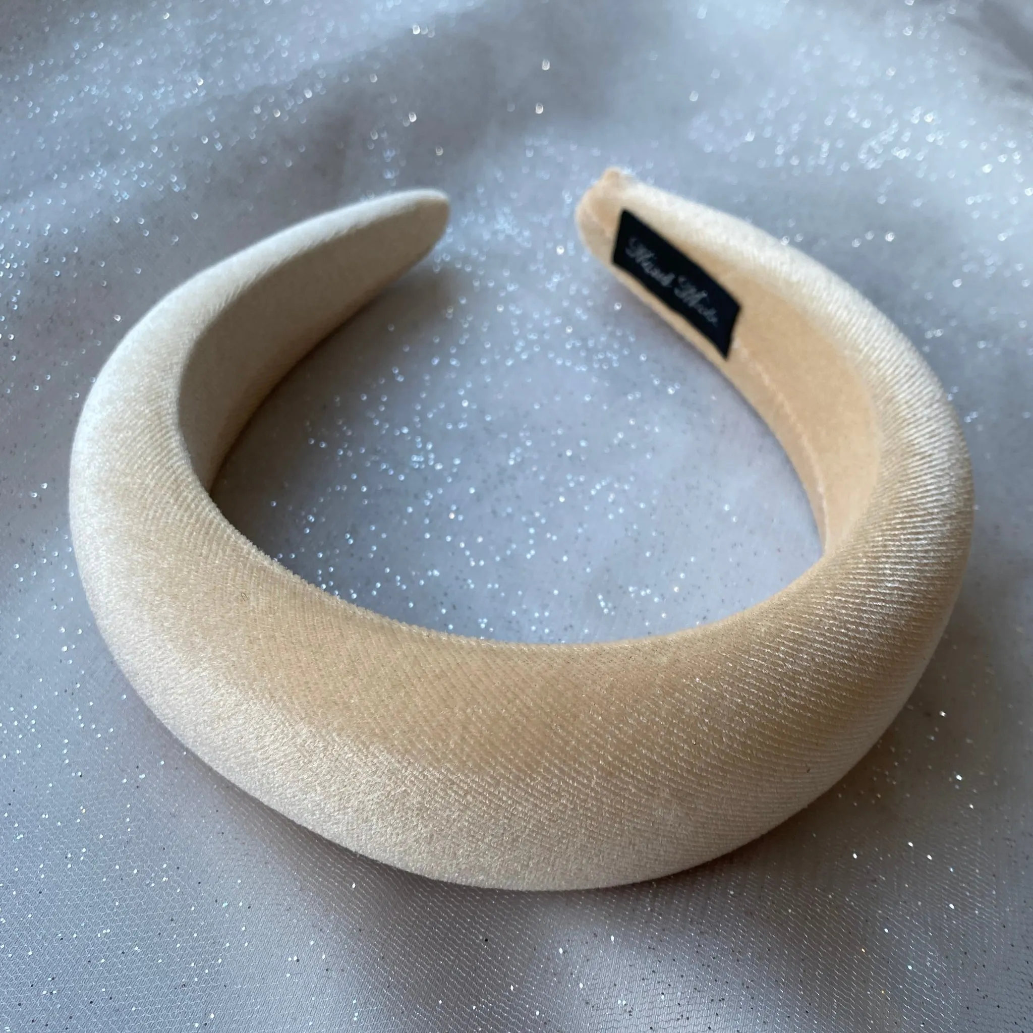 Padded Headband in Velvet