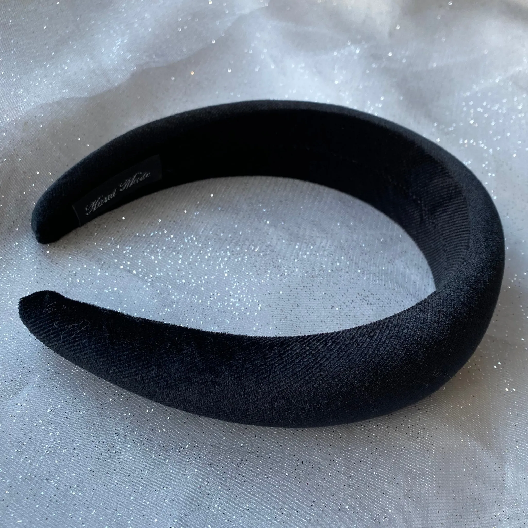 Padded Headband in Velvet