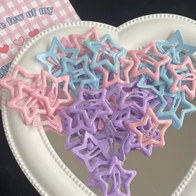 Starry Star Hair Barrettes