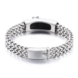 Stylish Men's Freemasonry Stainless Steel Bracelets for Everyday Wear