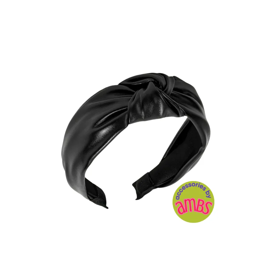 Vegan Leather Headbands